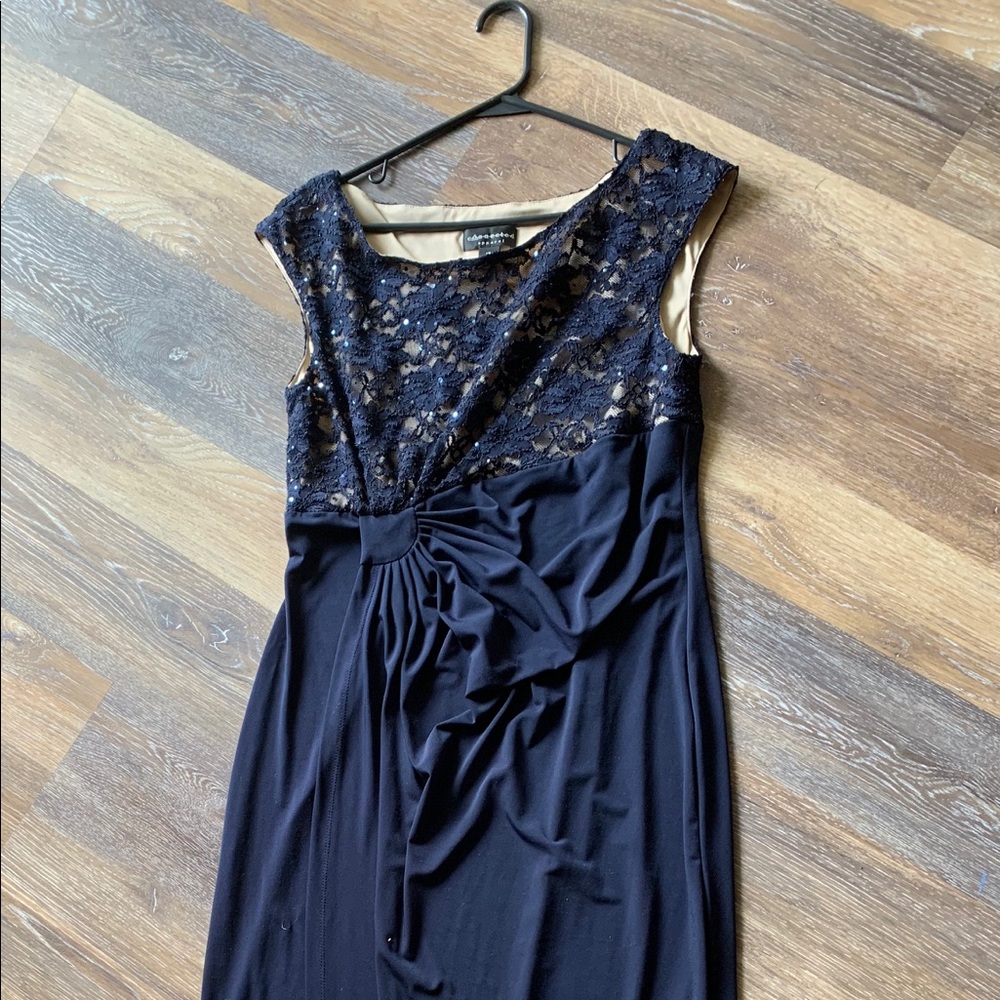 Connected Apparel cap sleeve dress